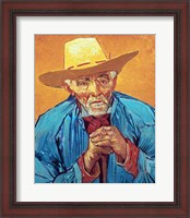 Framed Old Peasant