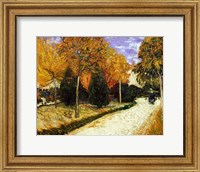 Framed Path in the Park at Arles, 1888