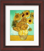 Framed Sunflowers, 1888