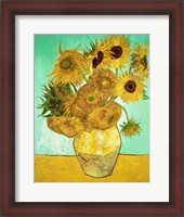 Framed Sunflowers, 1888