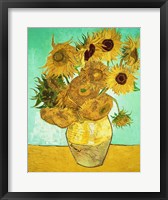 Sunflowers, 1888 Framed Print