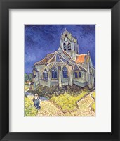 Framed Church at Auvers-sur-Oise, 1890