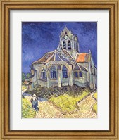 Framed Church at Auvers-sur-Oise, 1890