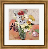 Framed Roses and Anemones, 1890