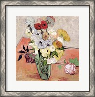 Framed Roses and Anemones, 1890