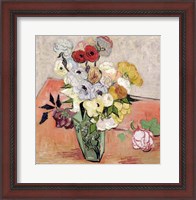 Framed Roses and Anemones, 1890