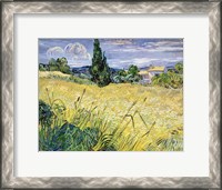 Framed Landscape with Green Corn, 1889