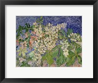 Framed Blossoming Chestnut Branches, 1890