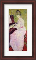 Framed Marguerite Gachet at the Piano, 1890