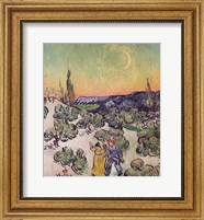 Framed Moonlit Landscape, 1889