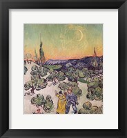 Framed Moonlit Landscape, 1889