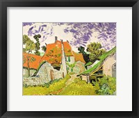 Framed Street in Auvers-sur-Oise, 1890