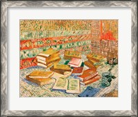 Framed Yellow Books, 1887