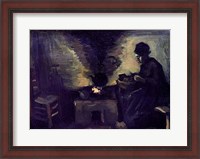 Framed Peasant Woman by the Hearth, c.1885