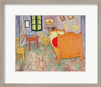 Framed Van Gogh's Bedroom at Arles, 1889