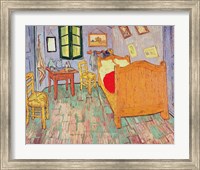 Framed Van Gogh's Bedroom at Arles, 1889