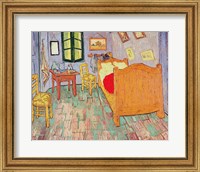Framed Van Gogh's Bedroom at Arles, 1889