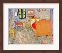 Framed Van Gogh's Bedroom at Arles, 1889