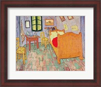 Framed Van Gogh's Bedroom at Arles, 1889