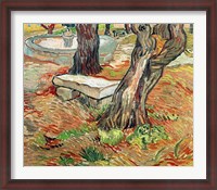 Framed Bench at Saint-Remy, 1889