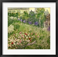 Framed Daubigny's garden, 1890