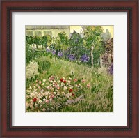 Framed Daubigny's garden, 1890