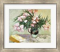 Framed Oleanders and Books, 1888