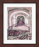 Framed Arched Hallway