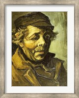 Framed Head of a Peasant