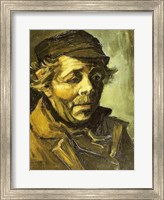 Framed Head of a Peasant