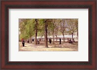 Framed Terrace in the Luxembourg Garden, 1886