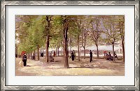 Framed Terrace in the Luxembourg Garden, 1886