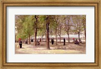 Framed Terrace in the Luxembourg Garden, 1886