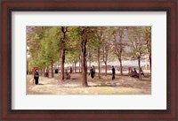 Framed Terrace in the Luxembourg Garden, 1886