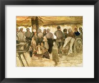 Framed Potato Market, 1882