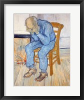 Framed Old Man in Sorrow