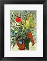 Framed Bouquet of Wild Flowers