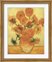 Framed Sunflowers, 1889