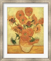 Framed Sunflowers, 1889