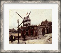 Framed Moulin de la Galette, 1886