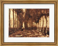 Framed Figure on a Road, 1884