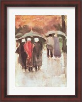 Framed In the Rain, 1882