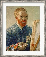 Framed Self Portrait as an Artist, 1888