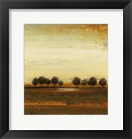 Framed Rusted Treeline