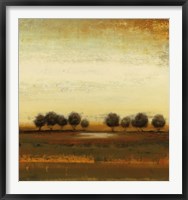 Framed Rusted Treeline