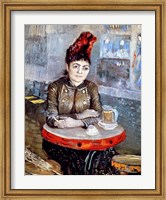 Framed Woman in the 'Cafe Tambourin', 1887