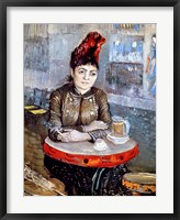 Framed Woman in the 'Cafe Tambourin', 1887