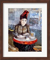 Framed Woman in the 'Cafe Tambourin', 1887