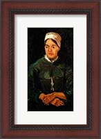 Framed Peasant woman from Nuenen, 1885
