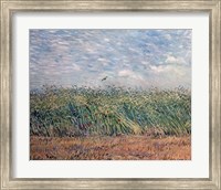 Framed Wheatfield with Lark, 1887